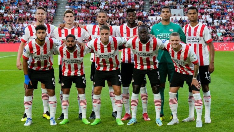 Cuadro del PSV previo al partido vs Mónaco