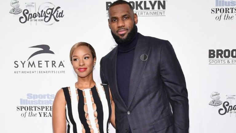 LeBron James y su esposa Savannah