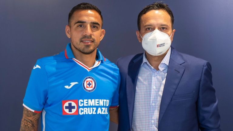 Escoboza, nuevo jugador de Cruz Azul 