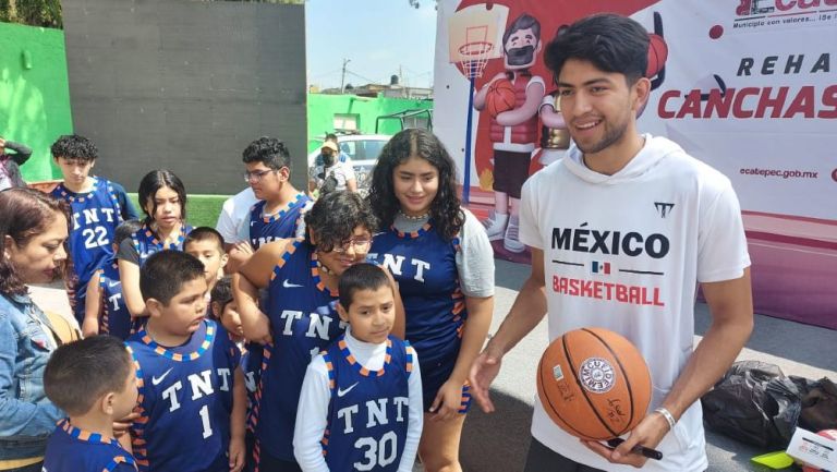 Gael Bonilla durante el evento