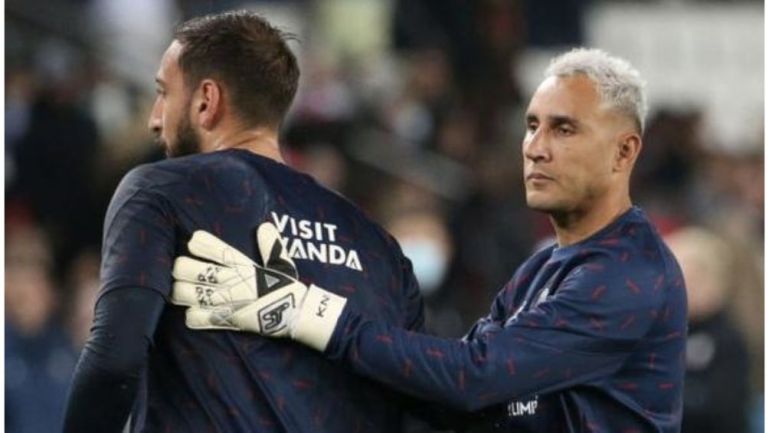 Keylor y Donnarumma en el PSG