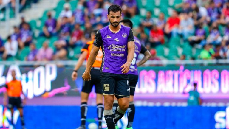 Oswaldo Alanís en partido con Mazatlán