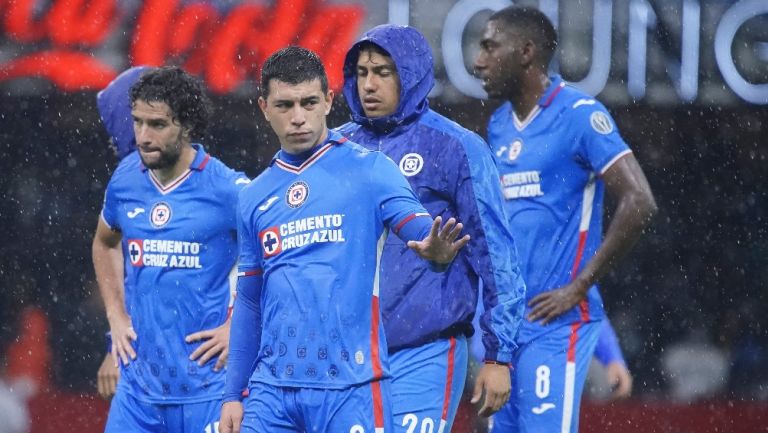 Cruz Azul tras ser goleado por el América