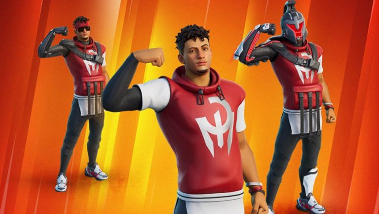 Patrick Mahomes en Fortnite