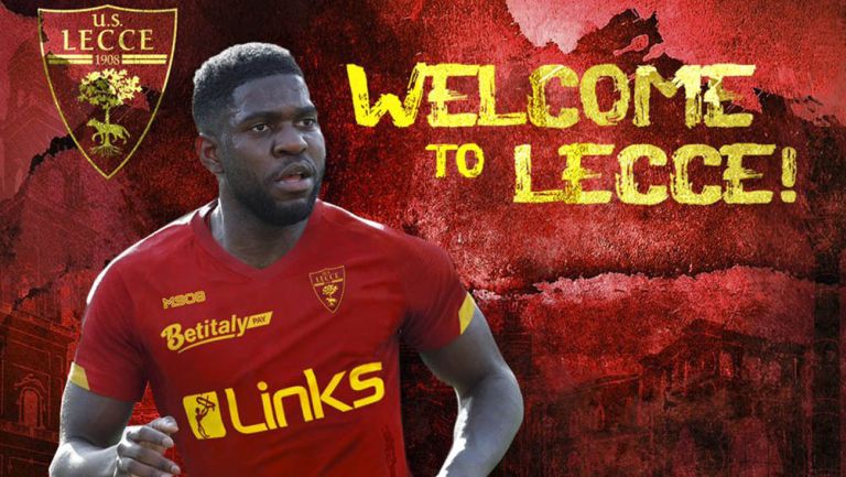 Samuel Umtiti, presentado con el Lecce