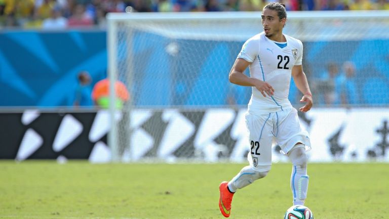 Martín Cáceres en la Selección de Uruguay