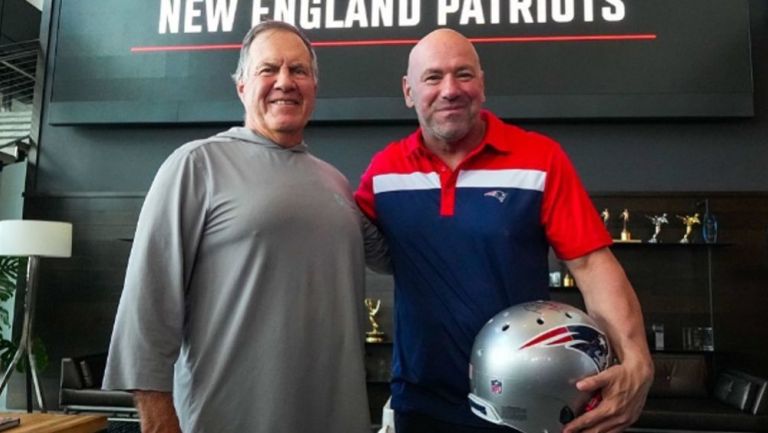 Bill Belichick recibió reconocimiento de la UFC