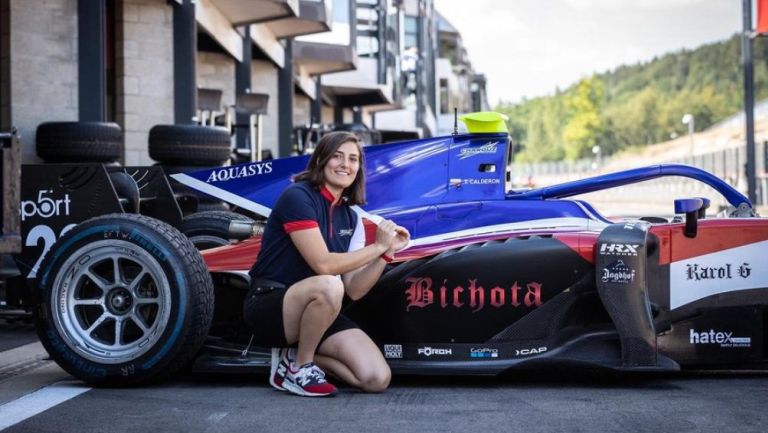 Tatiana Calderón, piloto colombiana