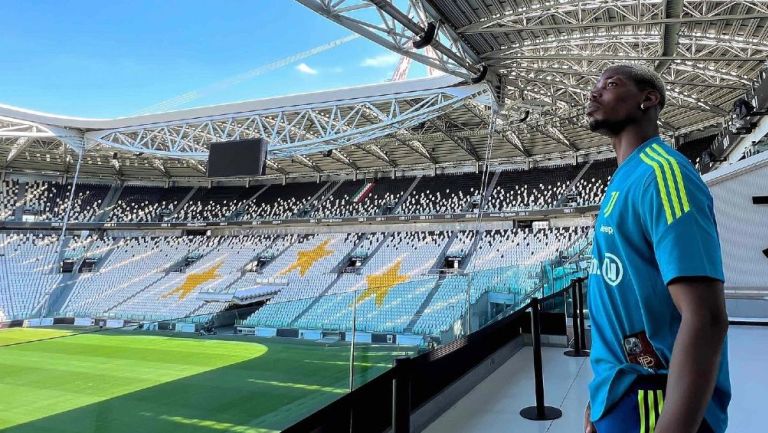 Paul Pogba, mediocampista del Juventus de la Serie A de Italia