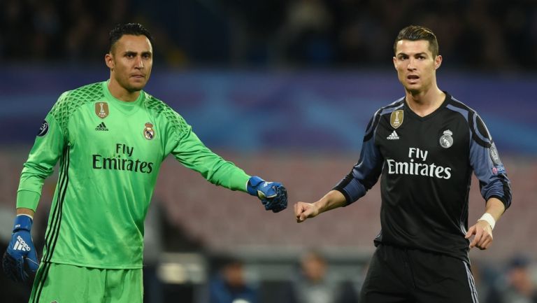 Navas y CR7 en su etapa con el Real Madrid