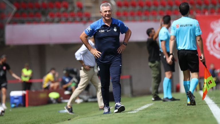 Javier Aguirre, molesto tras empate del Mallorca