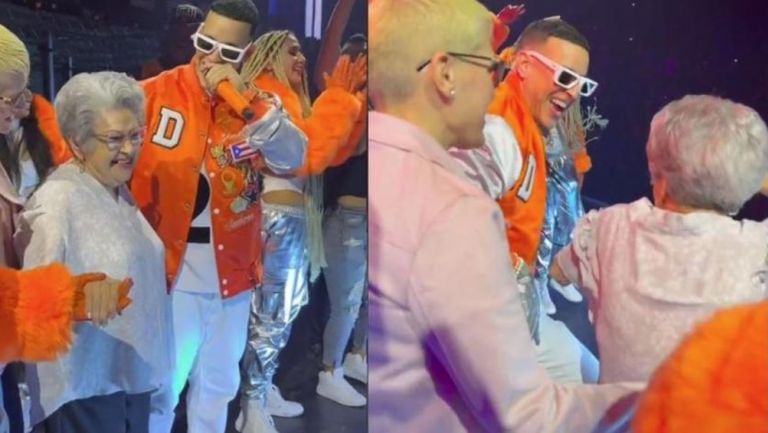 Abuelita perrea con Daddy Yankee