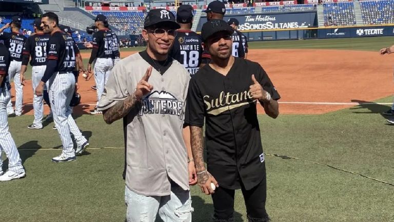 Javier Aquino y Joao Rojas fueron invitados de Sultanes de Monterrey