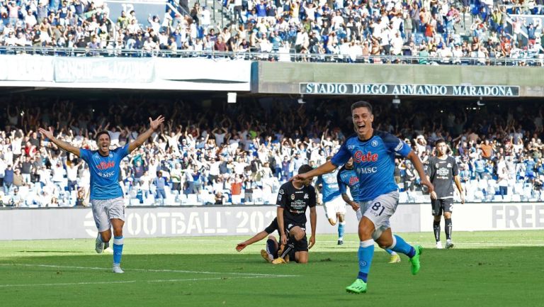 Chucky Lozano: Asistencia del mexicano en triunfo agónico del Napoli ante el Spezia