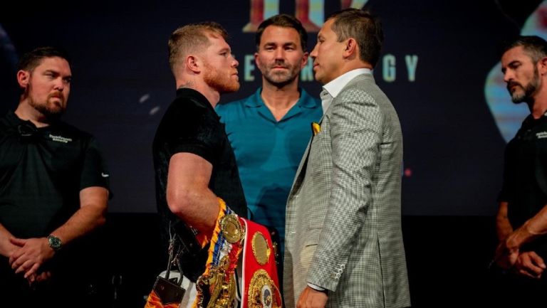 Canelo Álvarez frente a Gennady Golovkin