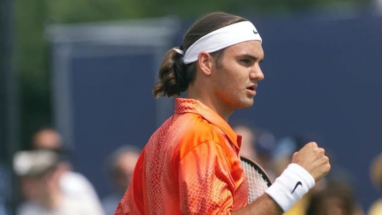 Roger Federer durante su adolescencia