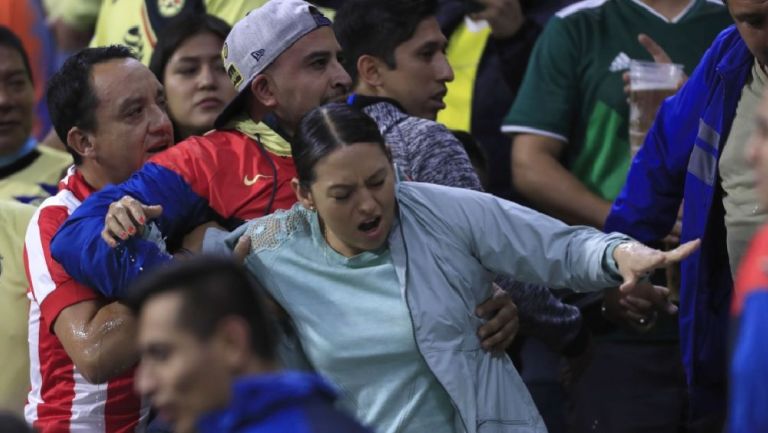 37 personas fueron retiradas del Estadio Azteca