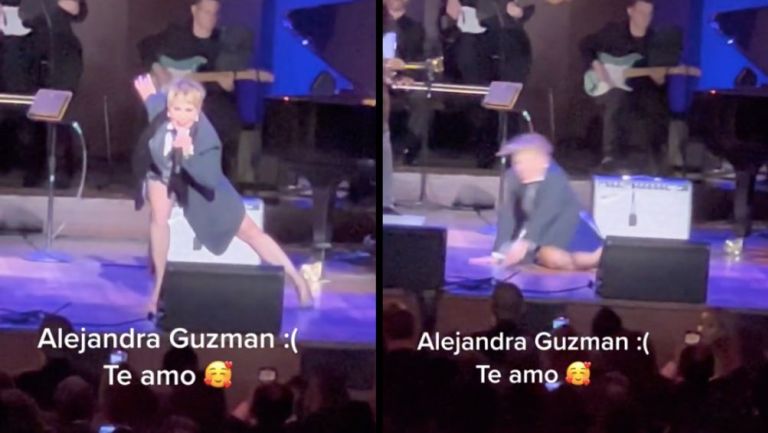 Los momentos de Alejandra Guzmán durante la caída