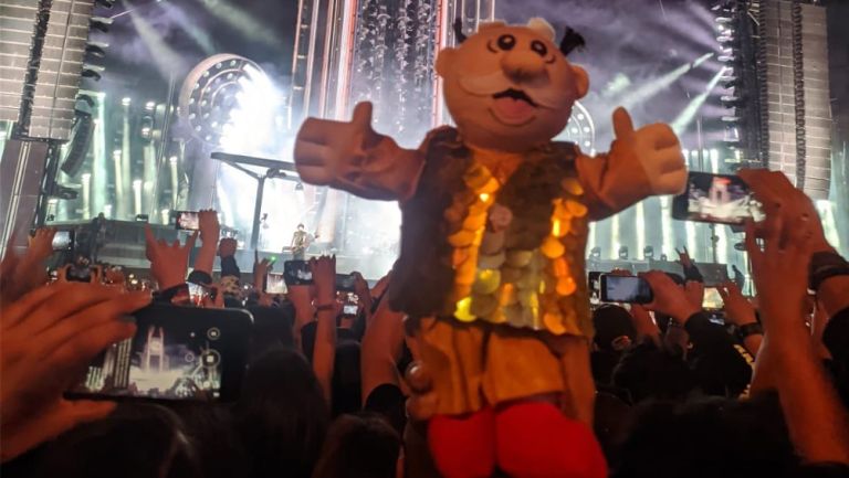 Dr. Simi en el concierto de Rammstein en la CDMX