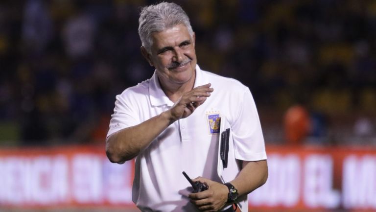 Tuca Ferretti cuando entrenaba a Tigres