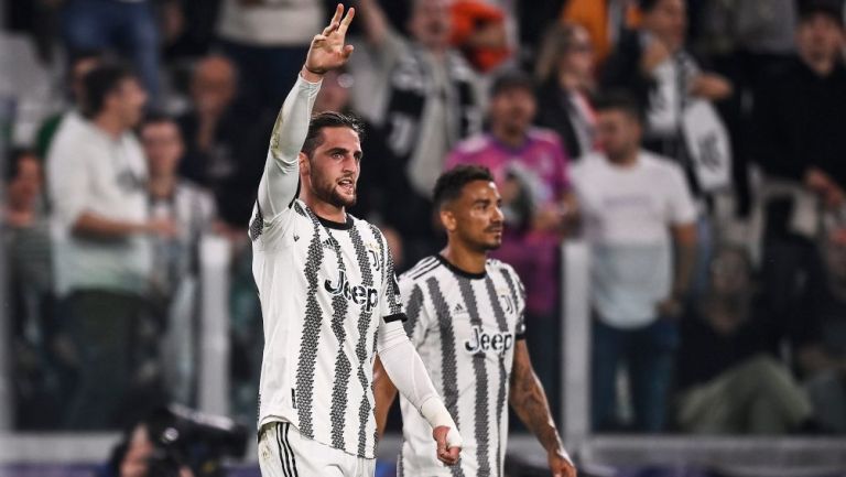 Jugadores de la Juventus en festejo