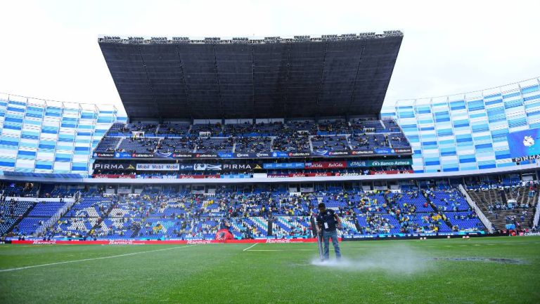 Puebla vs América se retrasó debido a una intensa lluvia