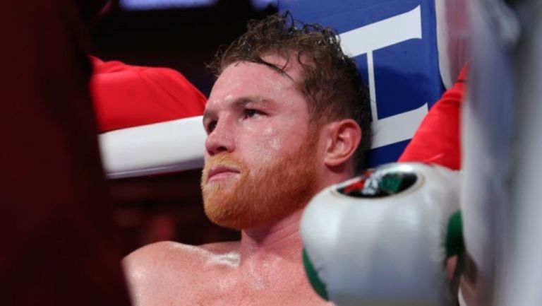 Canelo Álvarez previo a una pelea