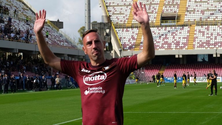 Franck Ribery en su retiro como profesional