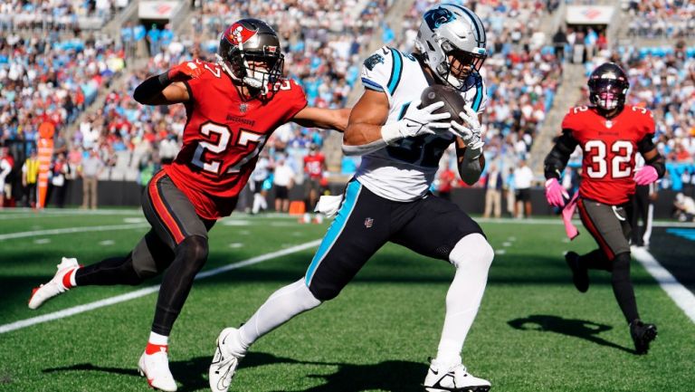 NFL: Carolina, ya sin McCaffrey, vencieron a Tampa Bay