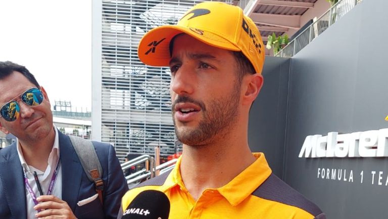 Daniel Ricciardo en entrevista para RECORD