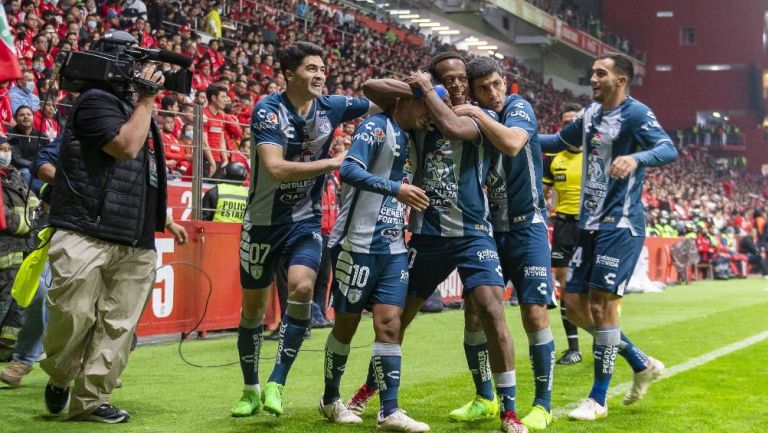 Pachuca goleó 1-5 al Toluca en el Nemesio Diez en la Final