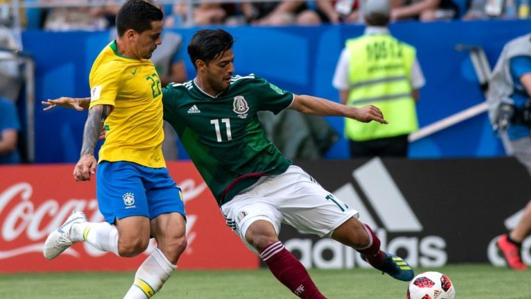 Carlos Vela con el Tri en Rusia 2018