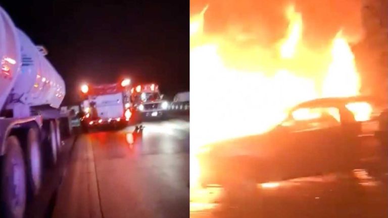 Accidente en la autopista México-Querétaro