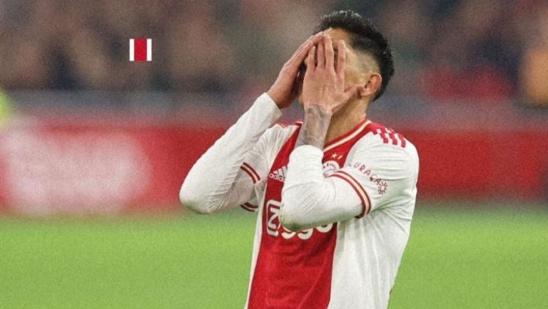 Edson durante el Clásico de la Eredivisie 