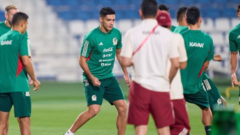 El Tri en entrenamiento 