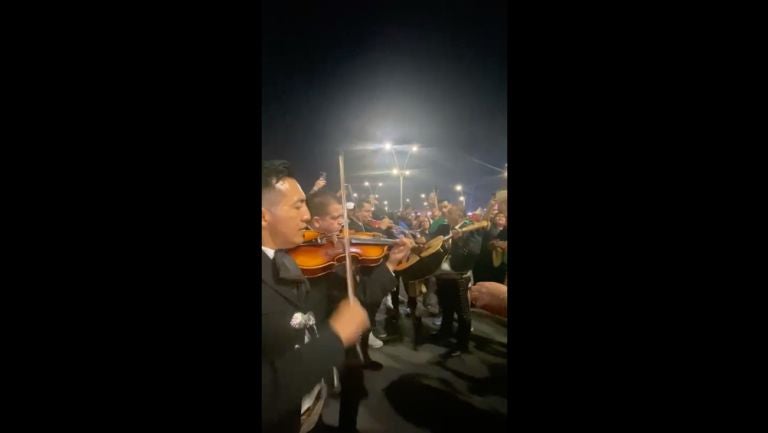 Mariachi en Qatar durante el Mundial