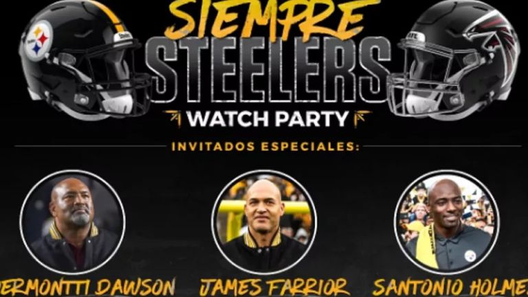 Pittsburgh anunció presencia de leyendas en el 'Siempre Steelers' Watch Party en CDMX