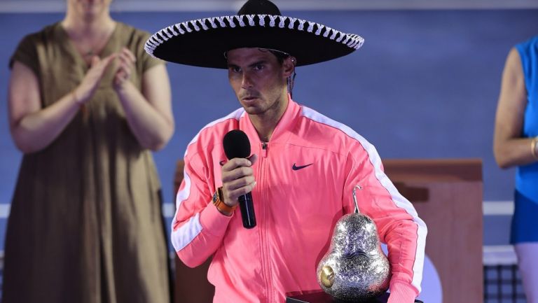 Rafael Nadal en la Final del ATP Finals