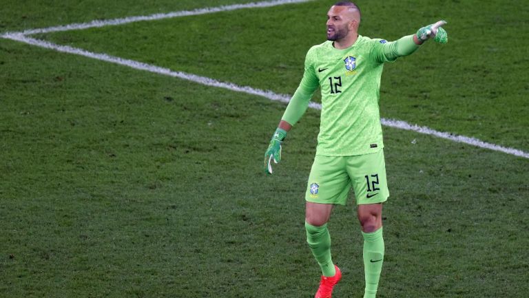 Weverton Pereira da Silva con Brasil en Qatar 2022