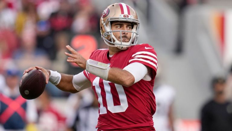 Jimmy Garoppolo, quarterback de los 49ers