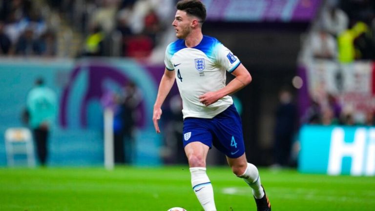 Declan Rice de la Selección de Inglaterra 