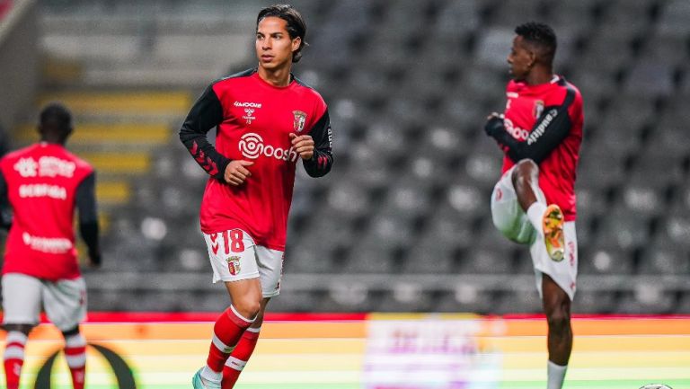 Diego Lainez: Titular en victoria del Sporting Braga en la Copa de Portugal