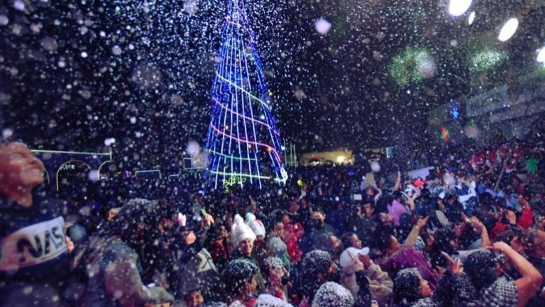 El árbol de navidad de Atizapán