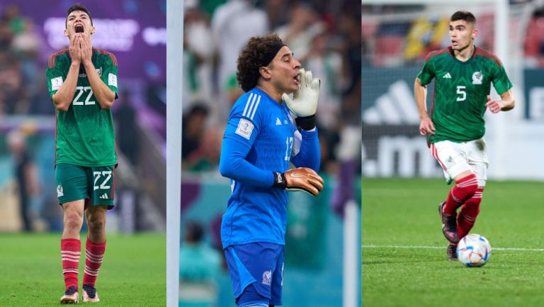 Lozano, Ochoa y Vásquez en Qatar 2022