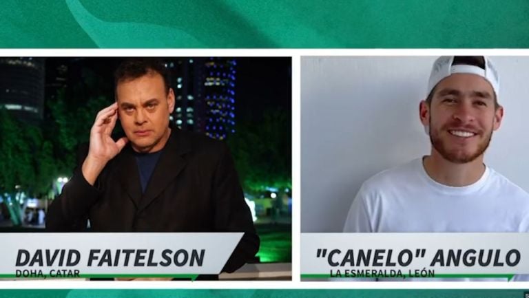 Faitelson y Canelo salieron juntos en el anuncio del fichaje