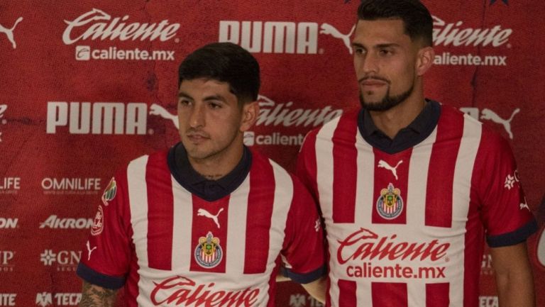 Víctor Guzmán y Daniel Ríos en presentación 