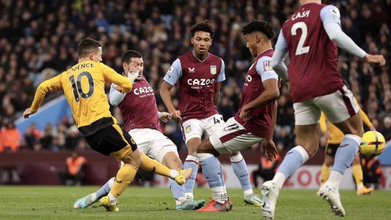 Wolves no pudo pasar del empate ante el Aston Villa