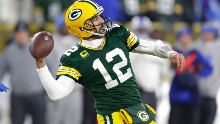 Aaron Rodgers se ve jugando al máximo nivel