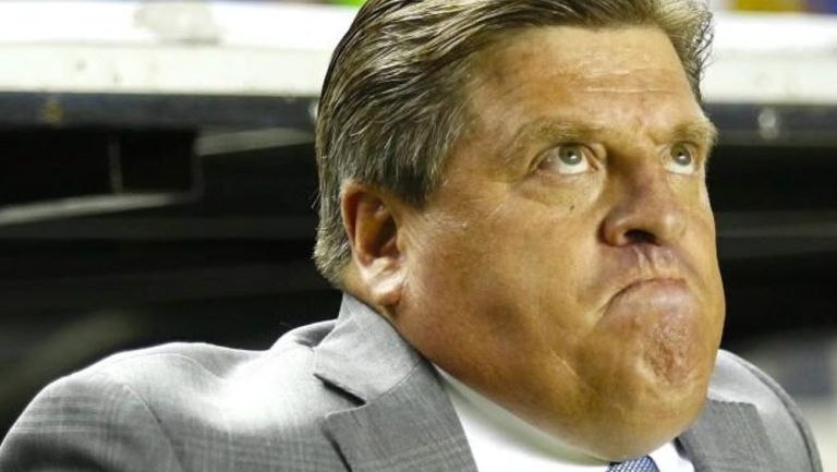 Miguel Herrera molesto