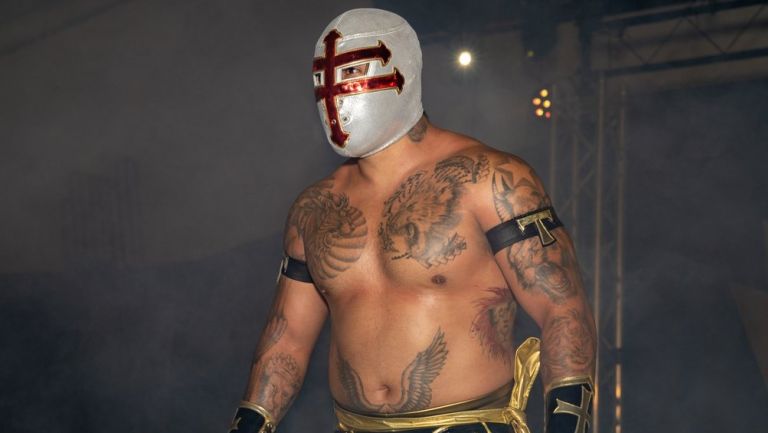 Templario previo a una lucha